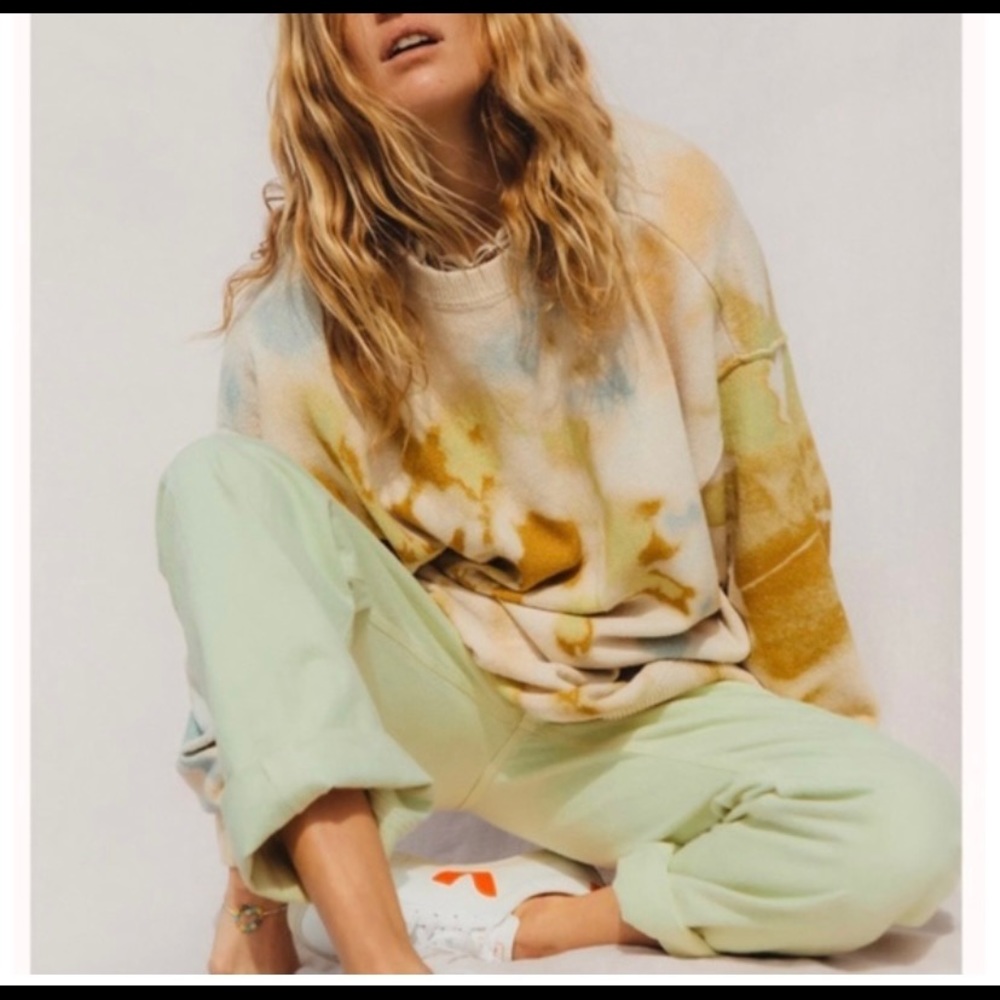 Free People Cosmos Tie Dye pullover